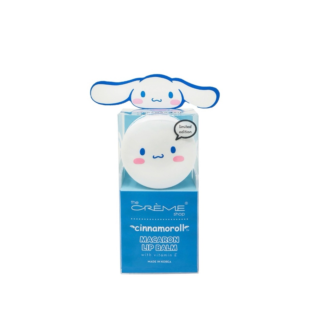 The Crème Shop Cinnamoroll Macaron Lip Balm